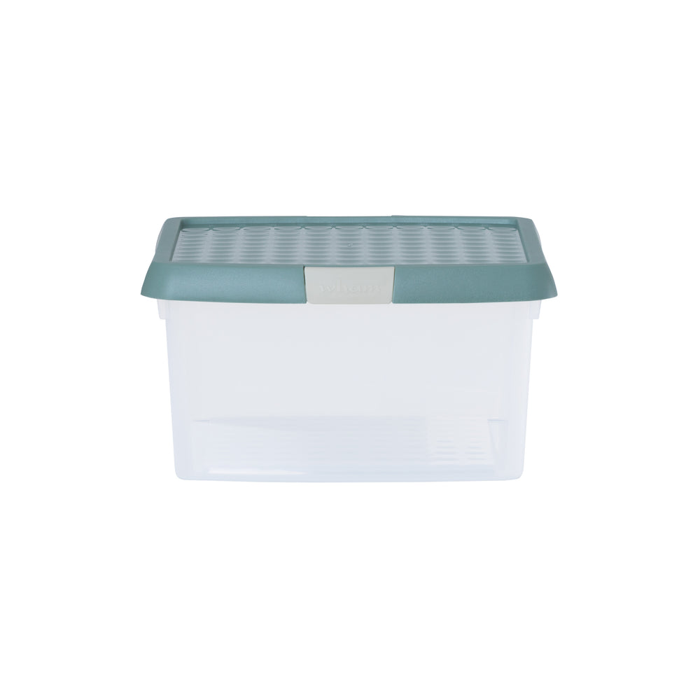 9 Litre Wham Clip Plastic Storage Box with Lid 9.01-Wham-Plastic Box Shop