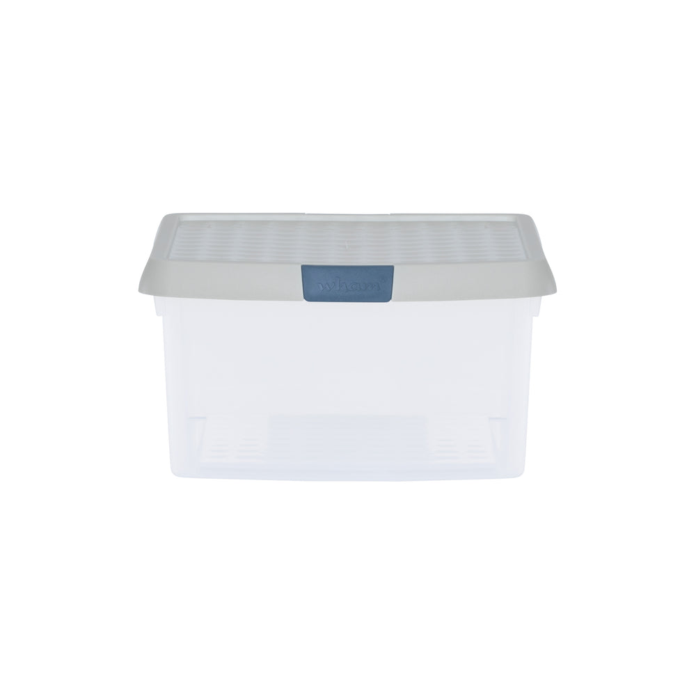 9 Litre Wham Clip Plastic Storage Box with Lid 9.01-Wham-Plastic Box Shop