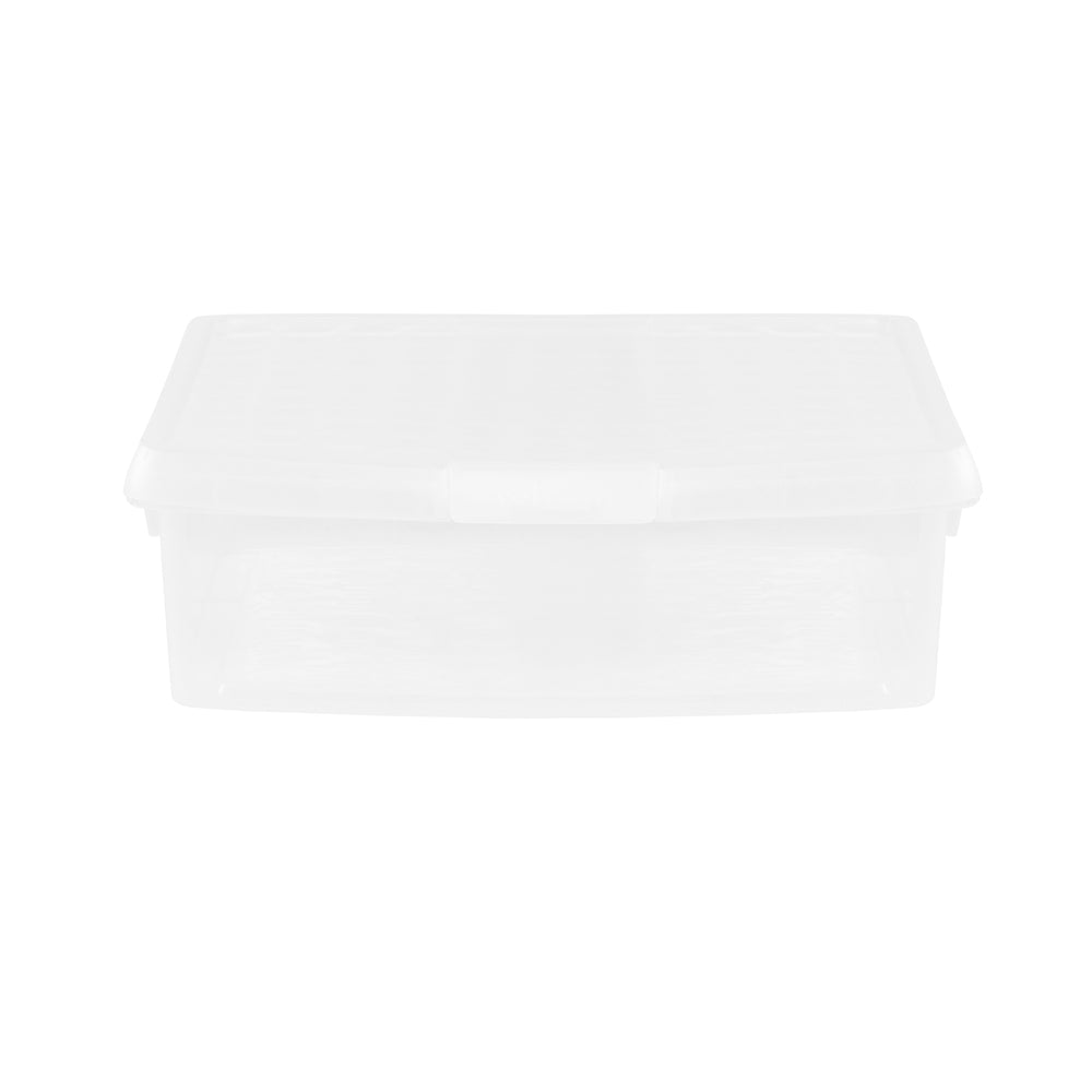 13.2 Litre Clear Plastic Storage Box with Clip Lid – Wham Clip-Wham-Plastic Box Shop