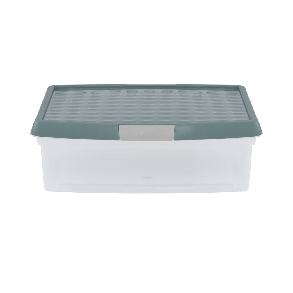 13.2 Litre Clear Plastic Storage Box with Clip Lid – Wham Clip-Wham-Plastic Box Shop