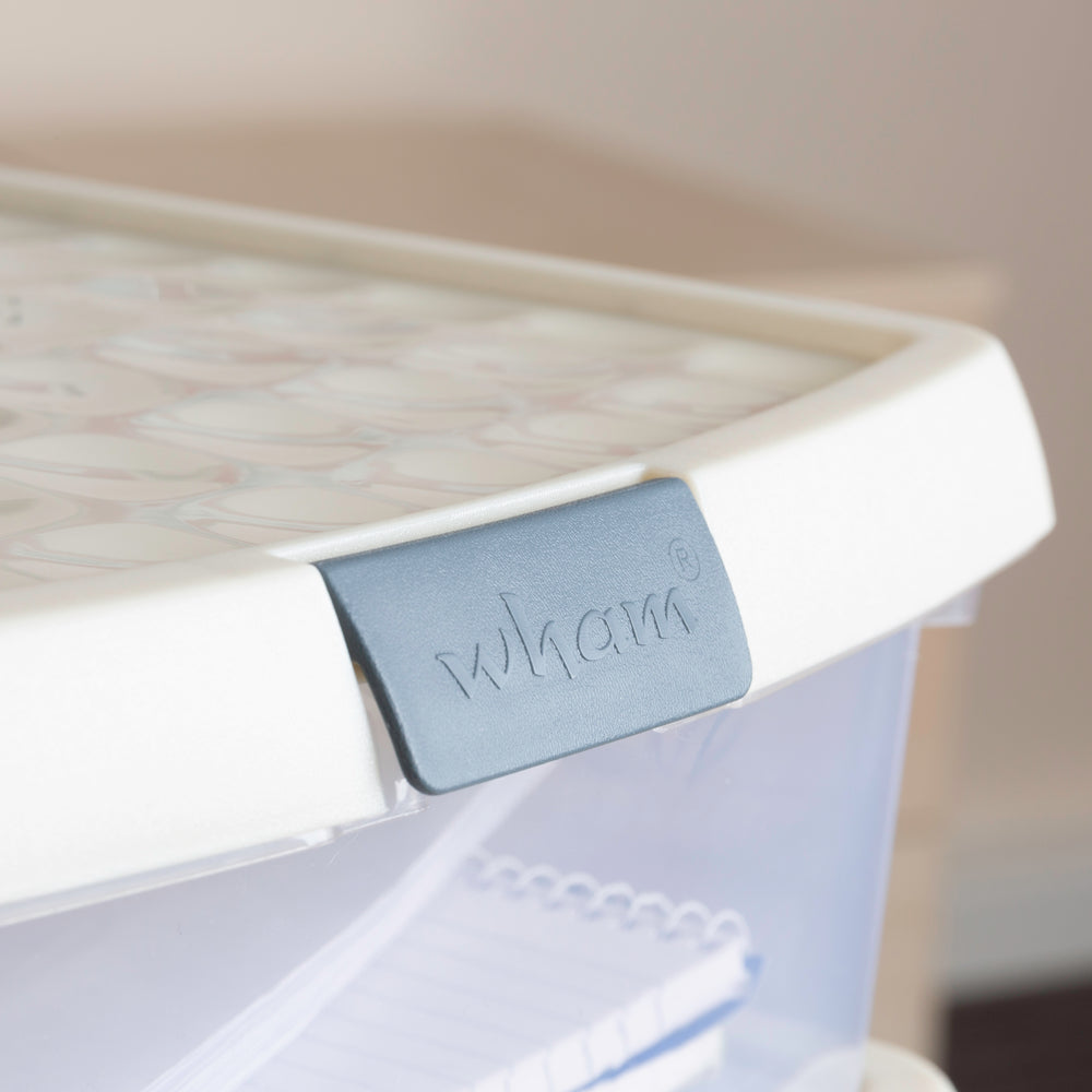 13.2 Litre Clear Plastic Storage Box with Clip Lid – Wham Clip-Wham-Plastic Box Shop