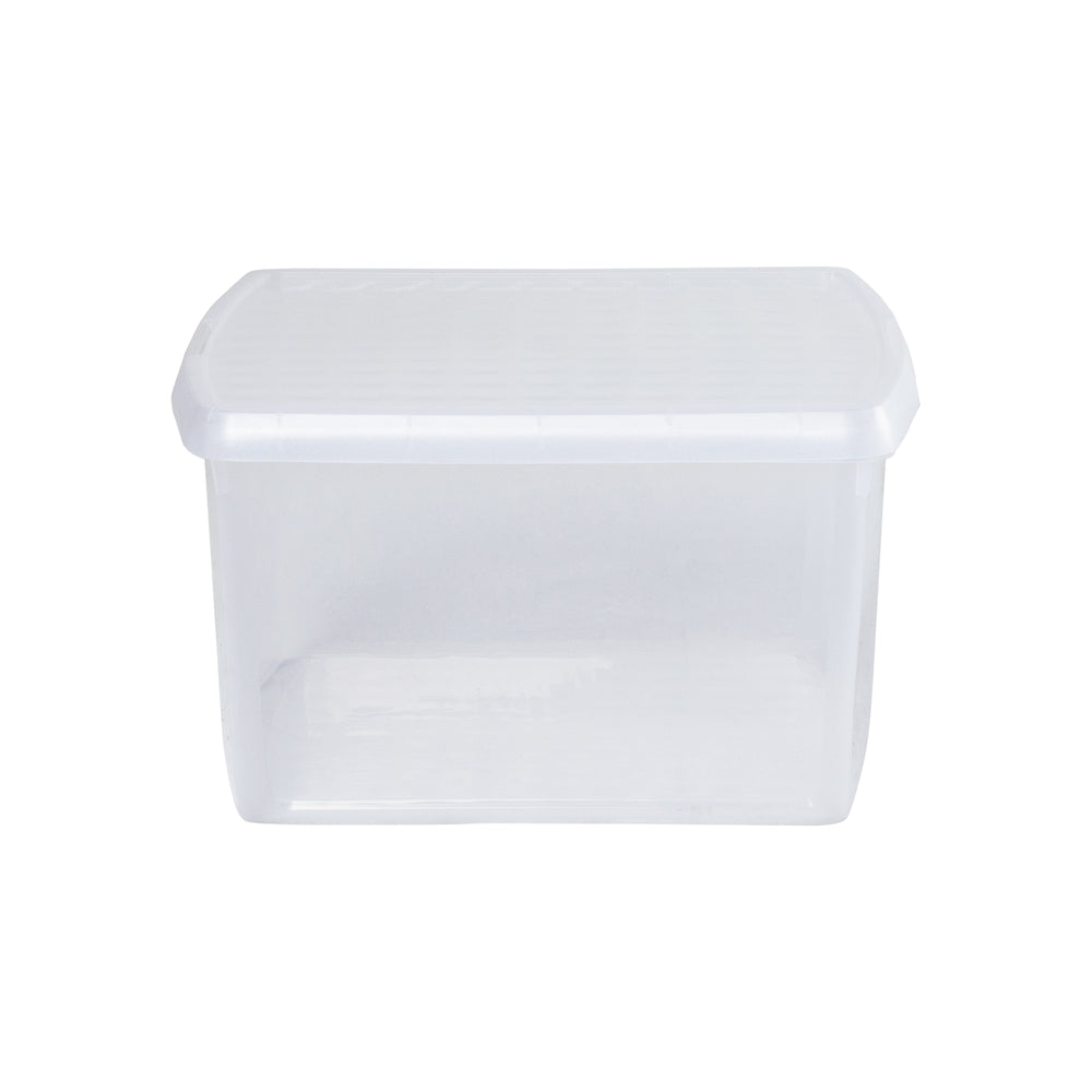 25.5 Litre Wham Clip Square Box with Lid 10.02-Wham-Plastic Box Shop