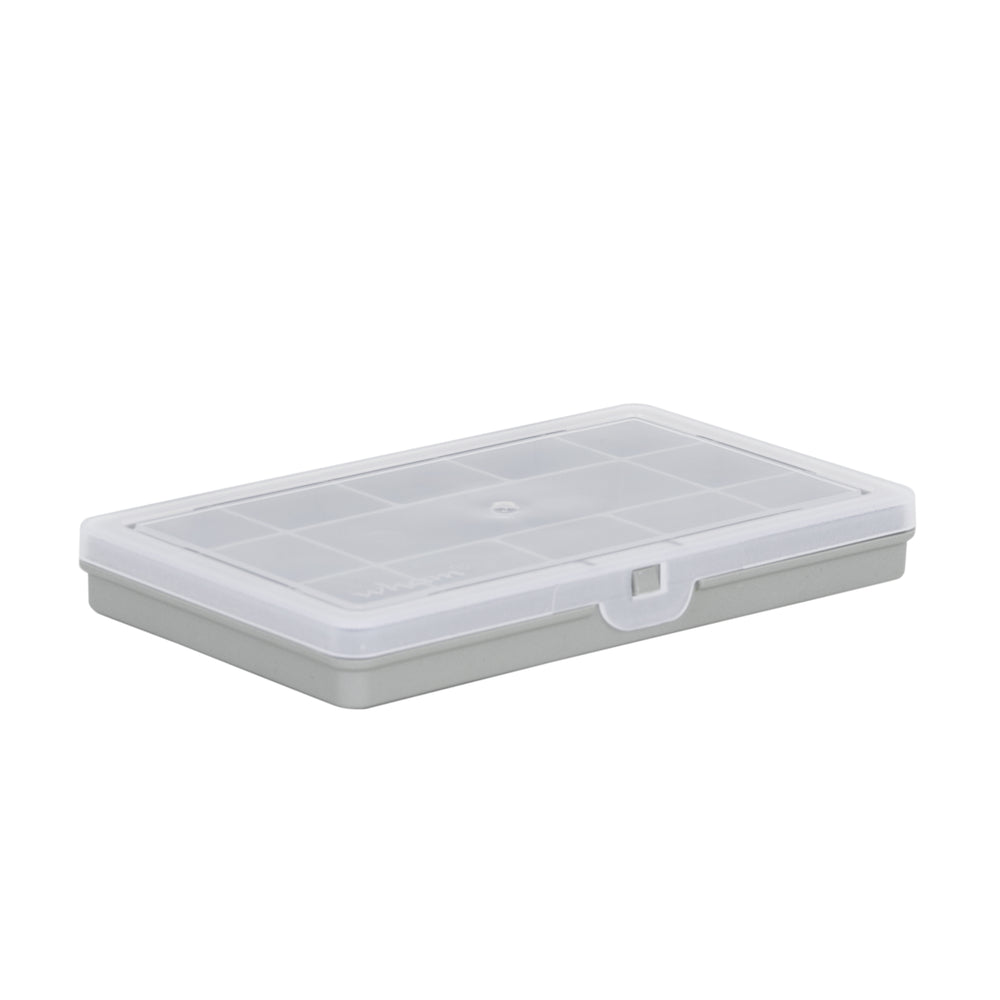 17cm Rectangle Plastic Organiser Box with 13 Divisions (15.01)-Wham-Plastic Box Shop