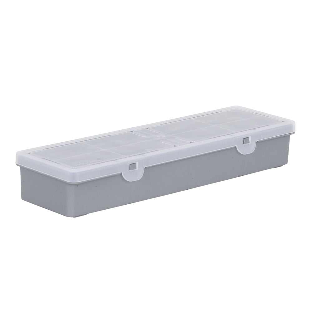 30cm (4.01) Organiser Storage Box with 8 Compartments-Wham-Plastic Box Shop