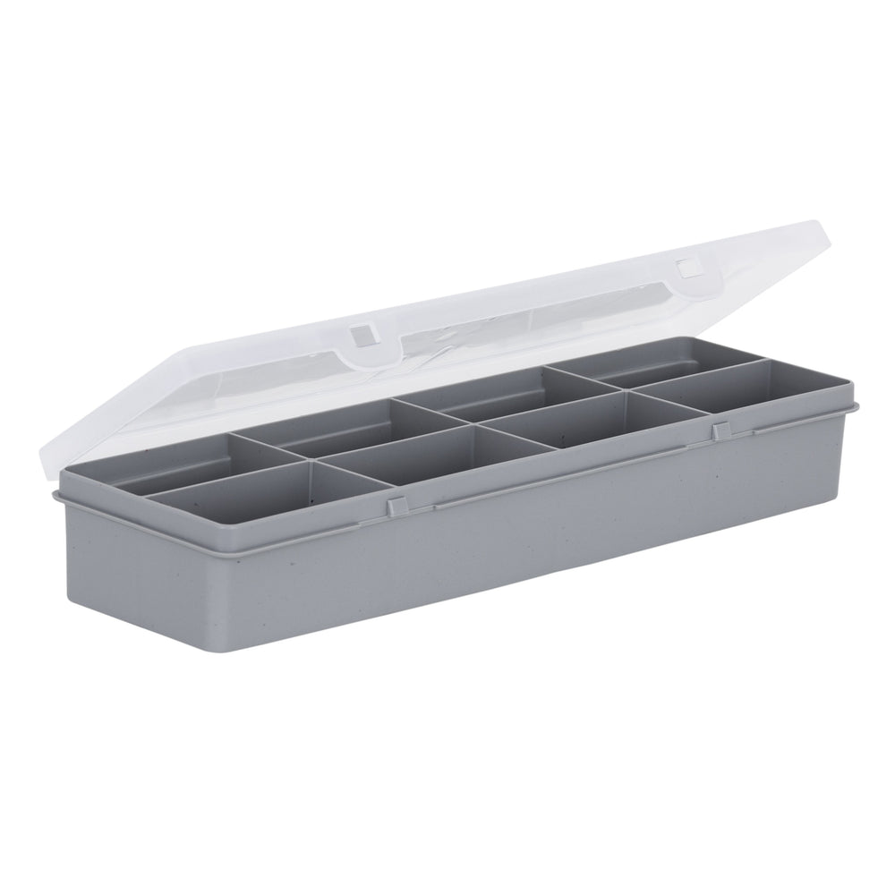 30cm (4.01) Organiser Storage Box with 8 Compartments-Wham-Plastic Box Shop