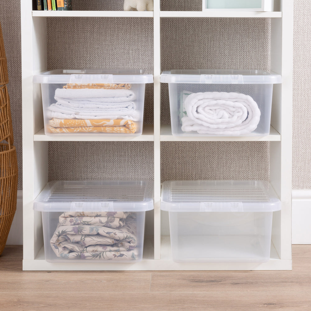 Wham Crystal 17L Plastic Storage Box with Lid-Wham-Plastic Box Shop