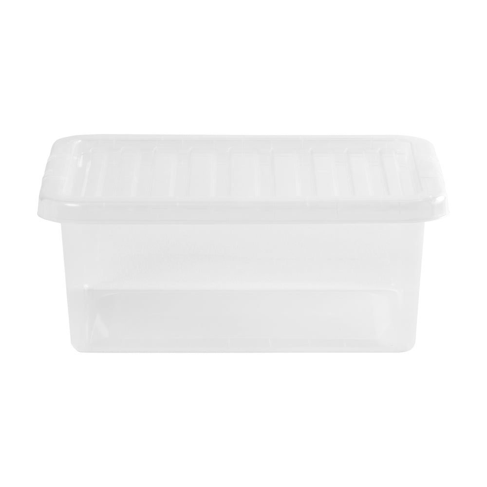 Pallet of 400 x 17L Crystal Plastic Storage Boxes with Lids-Wham-Plastic Box Shop