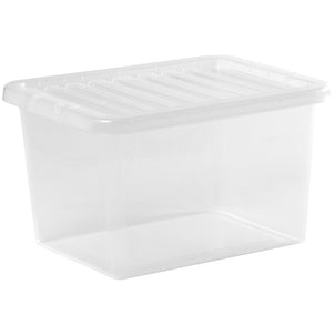 Pallet of 320 x 25L Crystal Plastic Storage Boxes with Lids-Wham-Plastic Box Shop