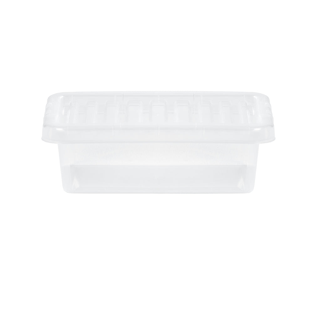 Wham Crystal 4L Plastic Storage Box with Lid-Wham-Plastic Box Shop