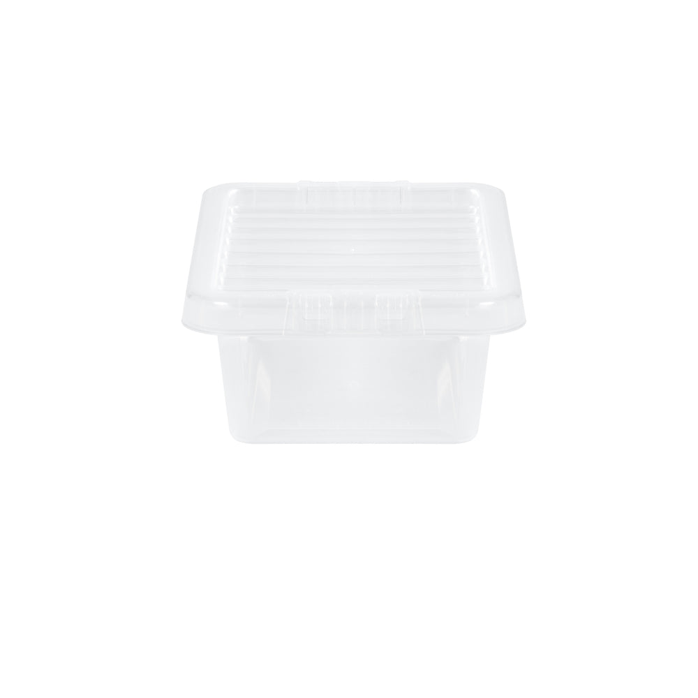 Wham Crystal 4L Plastic Storage Box with Lid-Wham-Plastic Box Shop