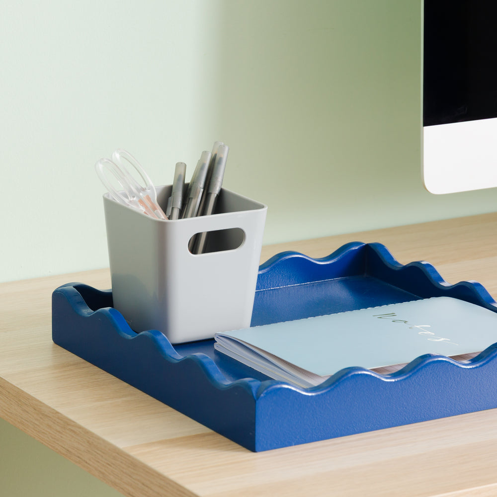 Small Square Plastic Studio Basket - Wham Studio-Wham-Plastic Box Shop