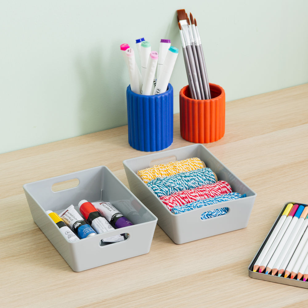 Rectangular Plastic Studio Basket - Wham Studio-Wham-Plastic Box Shop