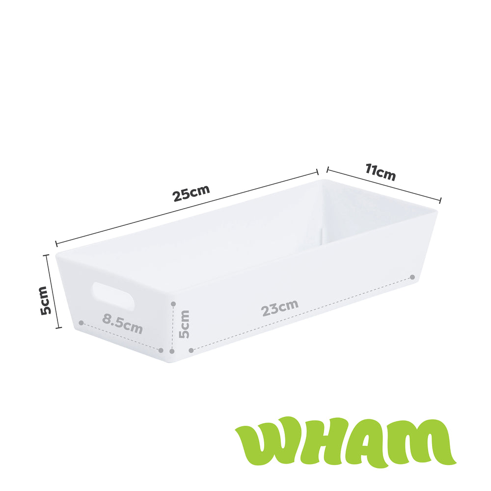 Rectangular Plastic Studio Basket - Wham Studio-Wham-Plastic Box Shop