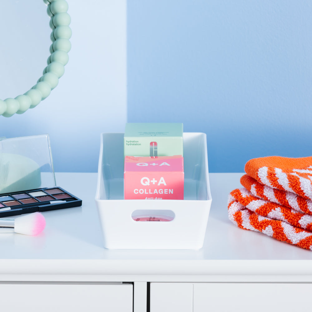 Rectangular Plastic Studio Basket - Wham Studio-Wham-Plastic Box Shop