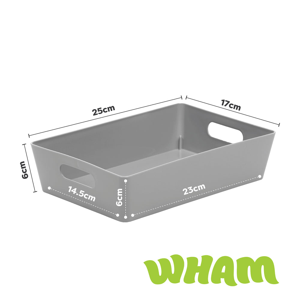 Studio Basket Rectangular 4.01-Wham-Plastic Box Shop