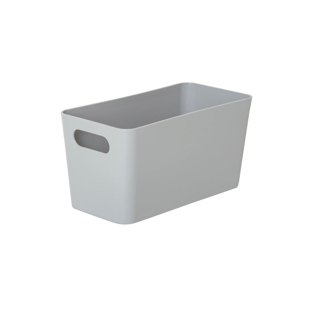 Rectangular Plastic Studio Basket - Wham Studio-Wham-Cool Grey-WMSB6.01CG-Plastic Box Shop