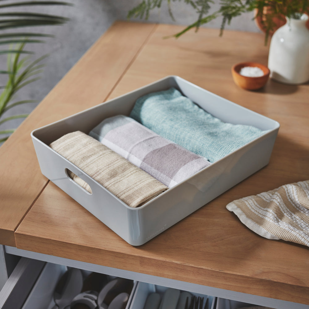 Rectangular Plastic Studio Basket - Wham Studio-Wham-Plastic Box Shop