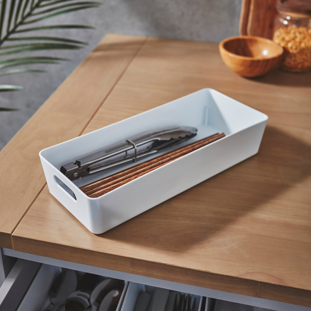 Rectangular Plastic Storage Basket – Wham Studio-Wham-Plastic Box Shop
