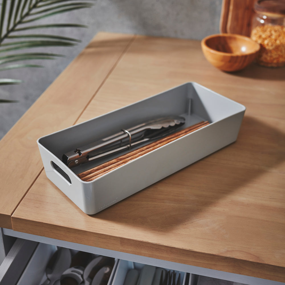 Rectangular Plastic Storage Basket – Wham Studio-Wham-Plastic Box Shop