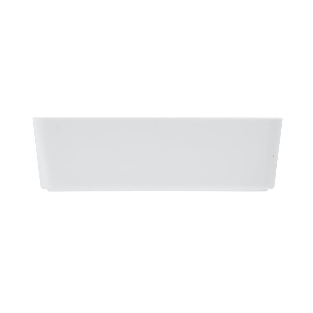 20cm White Rectangle Plastic Storage Basket – Wham Studio-Wham-Plastic Box Shop