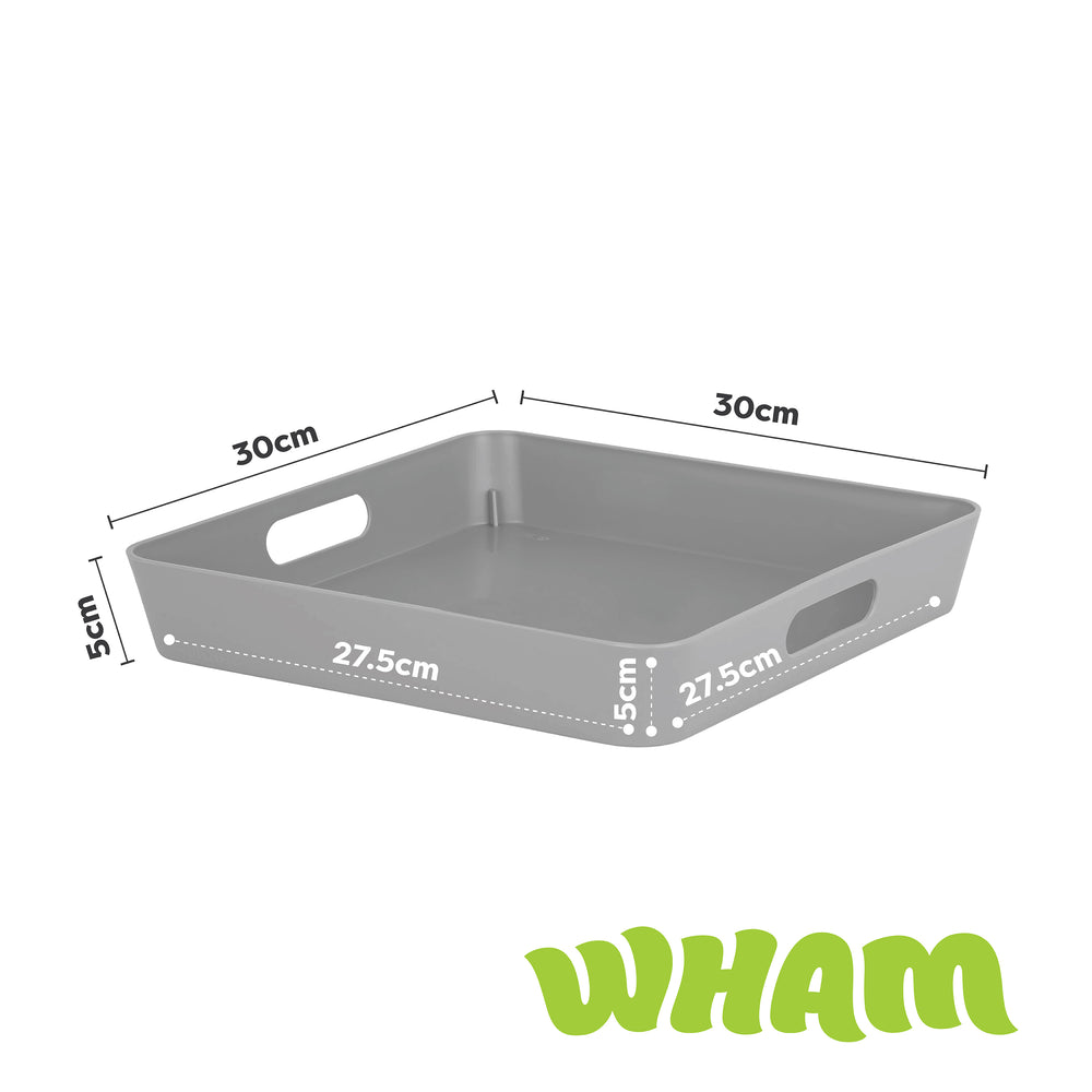 Square Plastic Storage Basket – Wham Studio-Wham-Plastic Box Shop