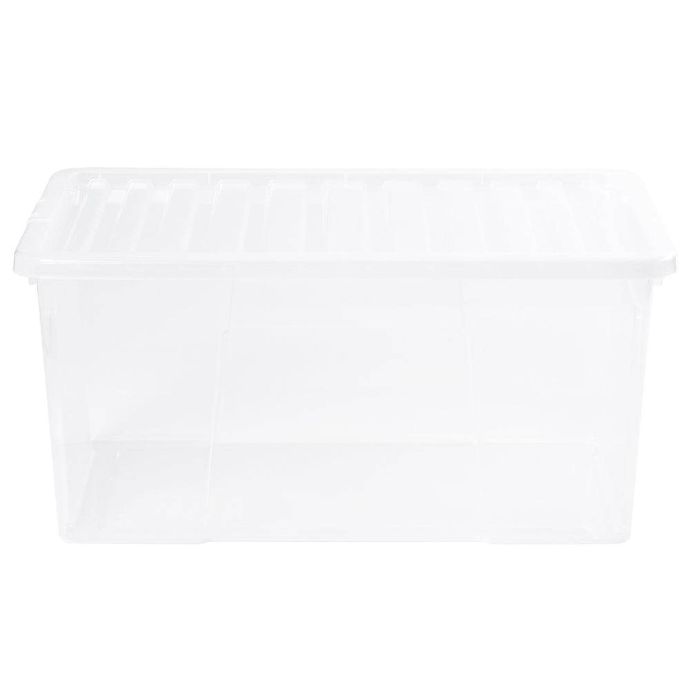 Pallet Deal of 102 x 90L Crystal Plastic Storage Boxes with Lids-Wham-Plastic Box Shop