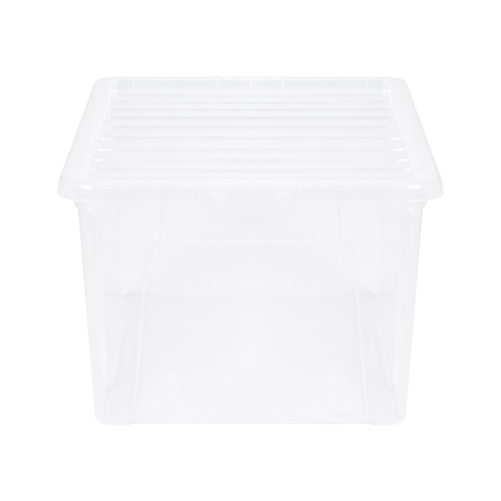 Pallet Deal of 102 x 90L Crystal Plastic Storage Boxes with Lids-Wham-Plastic Box Shop
