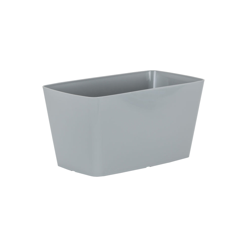 Studio 30cm High Gloss Rectangular Indoor Plastic Planter-Wham-Plastic Box Shop