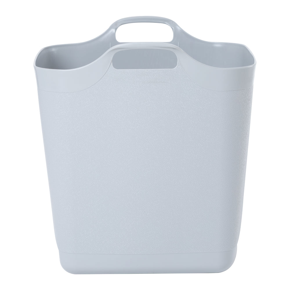 Large 40 Litre Square Flexi Tub - Cool Grey (29402)-Wham-Plastic Box Shop