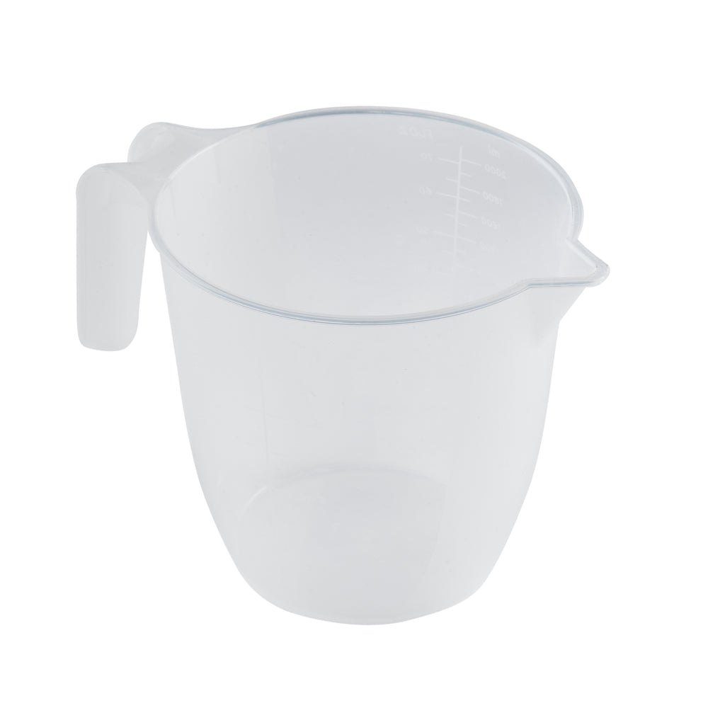 2 Litre Plastic Measuring Jug Clear (32025)-Wham Cook-Plastic Box Shop