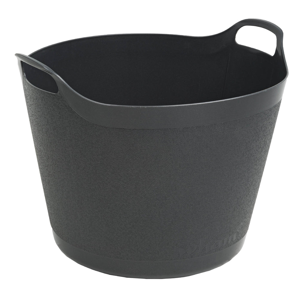 38 Litre Round Flexi Tub - Graphite 35500-Wham-Plastic Box Shop