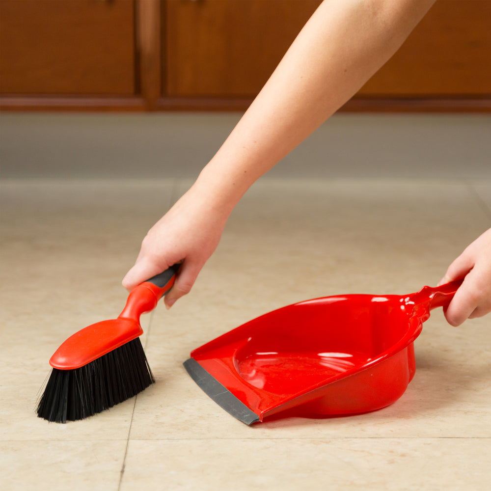 Klean Dustpan and Brush Set (37030)-Wham-Plastic Box Shop
