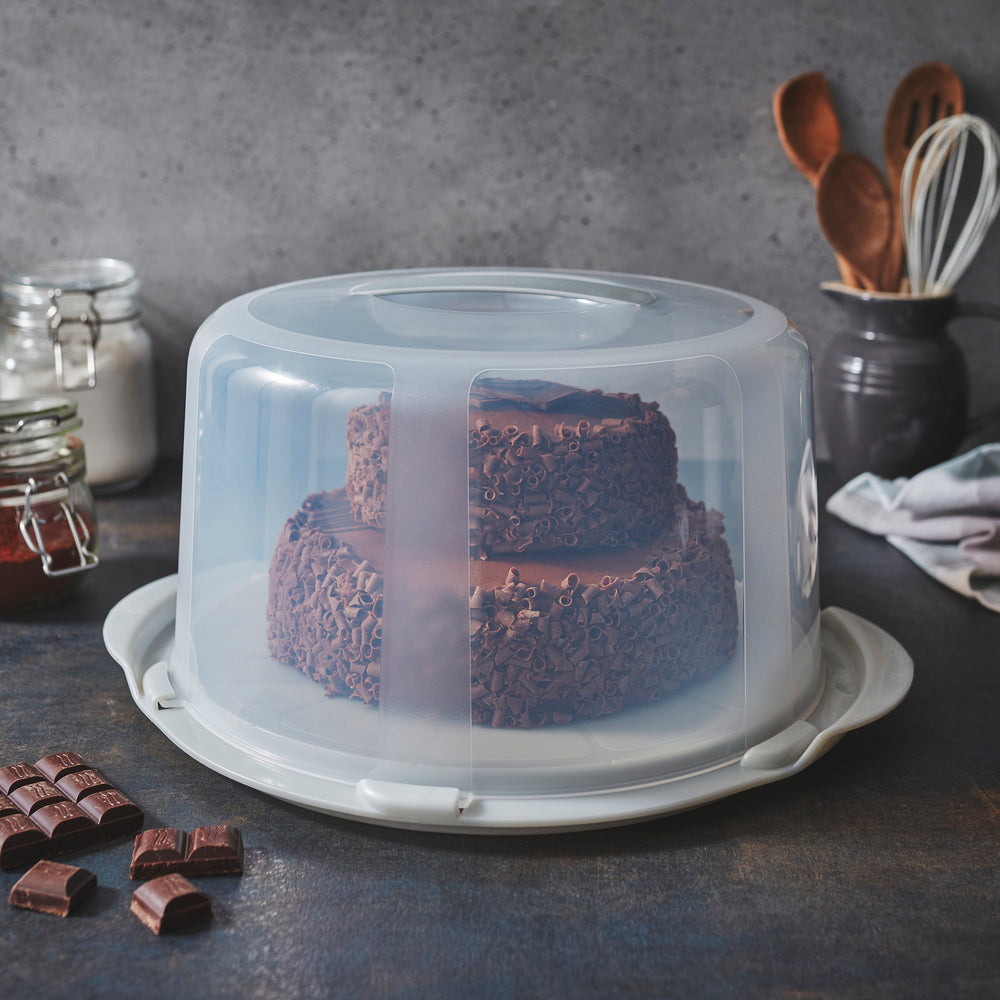 Large Round Cake Dome - 39500-Wham Cook-Plastic Box Shop
