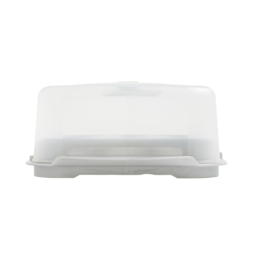 Wham Cook Cupcake Caddy Aluminium/Clear - 39575-Wham Cook-Plastic Box Shop