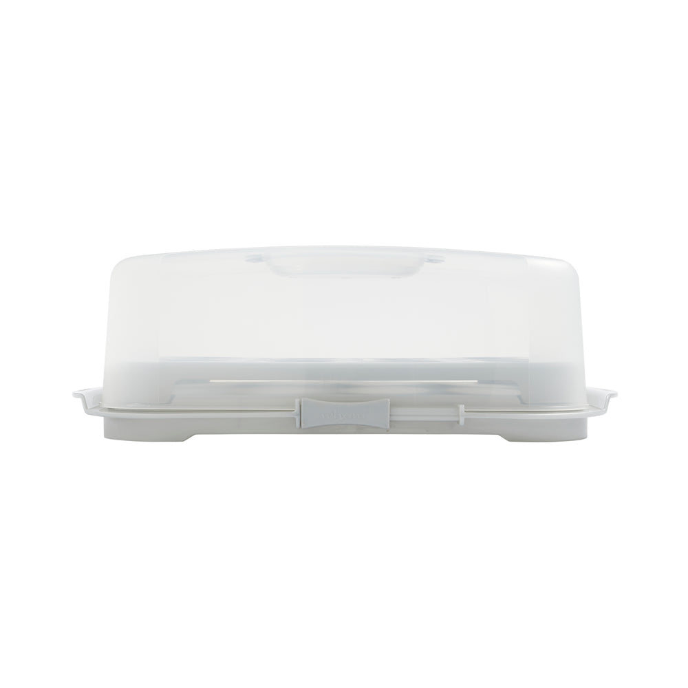 Wham Cook Cupcake Caddy Aluminium/Clear - 39575-Wham Cook-Plastic Box Shop
