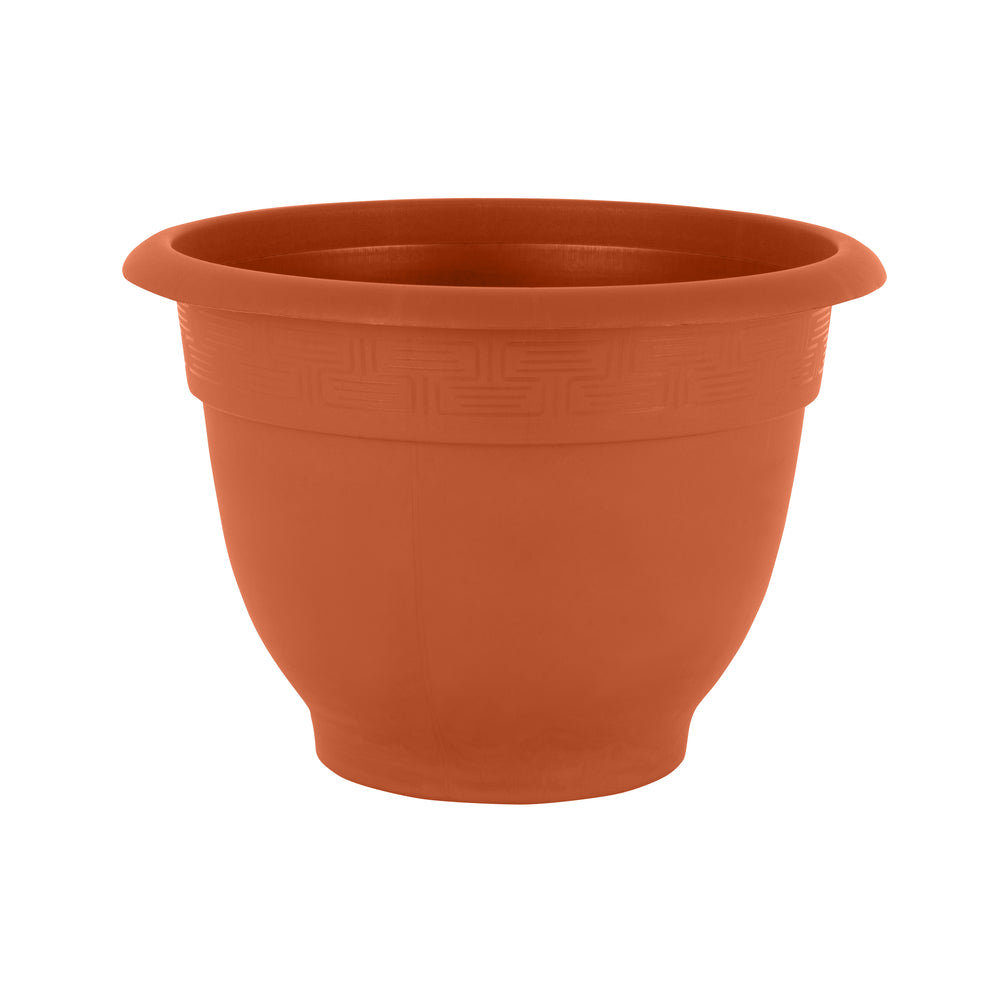 Pack of 2 - Bell Pot 48cm Round Plastic Planter-Wham-Terracotta-WM48BPRPP2T-Plastic Box Shop