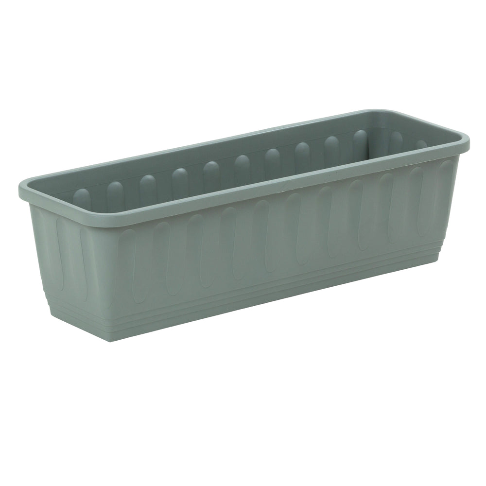 Pack of 2 - Etruscan 60cm Trough Plastic Planters-Wham-Plastic Box Shop