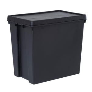 Pallet of 48 x 154L Bam Heavy Duty Recycled Plastic Storage Boxes with Lids-Wham-Plastic Box Shop
