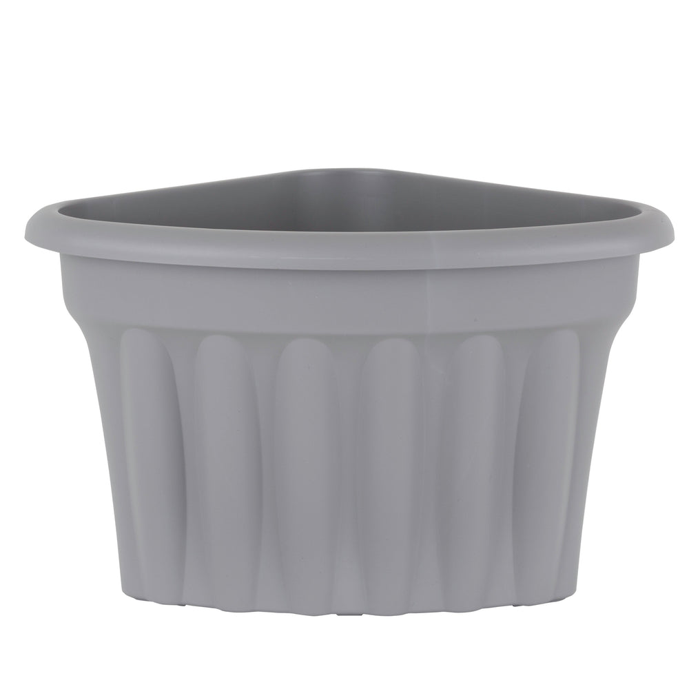 Pack of 2 x Vista 40cm Corner Plastic Planters-Wham-Plastic Box Shop