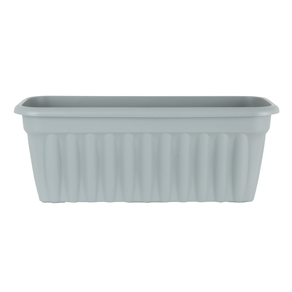 SINGLE- 80cm Vista Extra Large Long Rectangular Plastic Trough Planter-Wham-Plastic Box Shop
