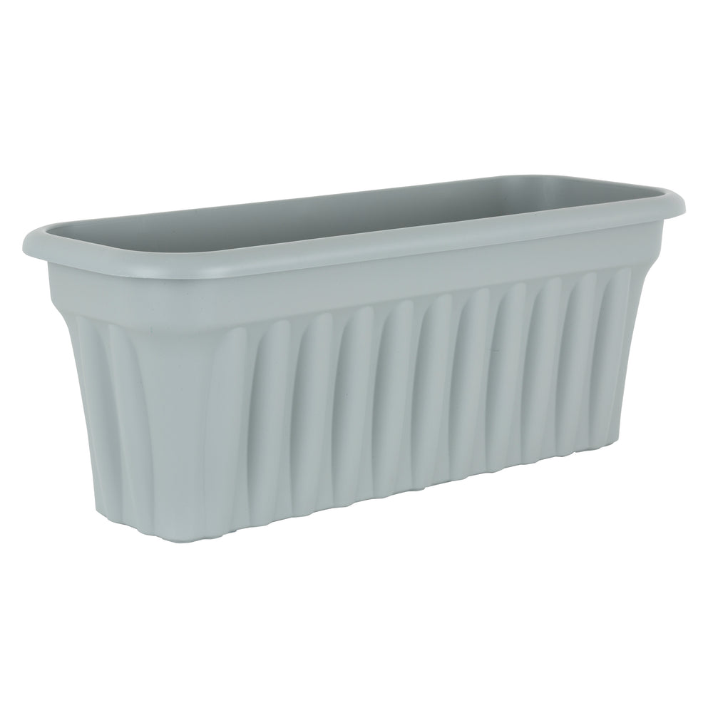 SINGLE- 80cm Vista Extra Large Long Rectangular Plastic Trough Planter-Wham-Plastic Box Shop