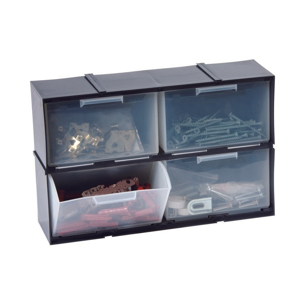 4 Drawer Topstore Interlocking Drawer Cabinet-Garland-Plastic Box Shop