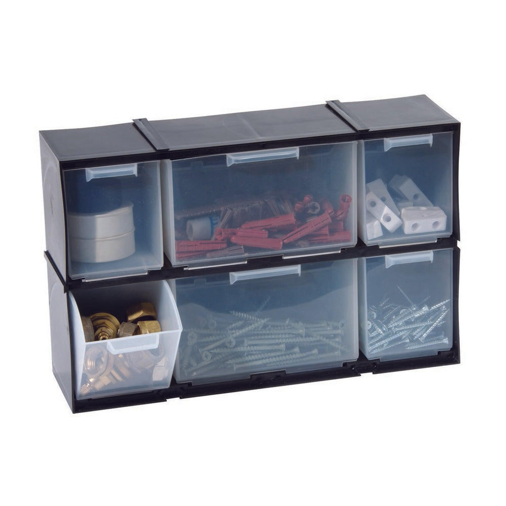 6 Drawer Topstore Interlocking Drawer Cabinet-Garland-Plastic Box Shop