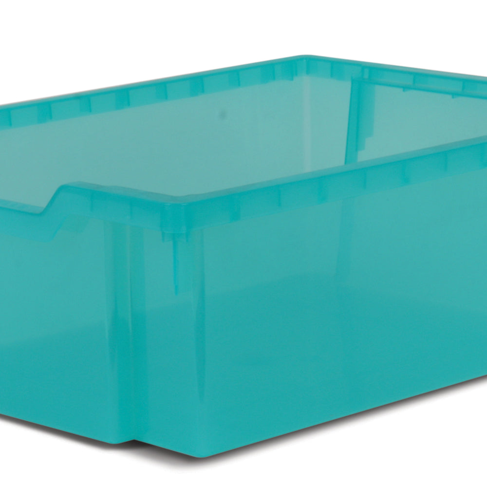 15 Litre Deep Plastic Storage Tray – Gratnells-Gratnells-Kiwi Jelly-GRDKJ-Plastic Box Shop
