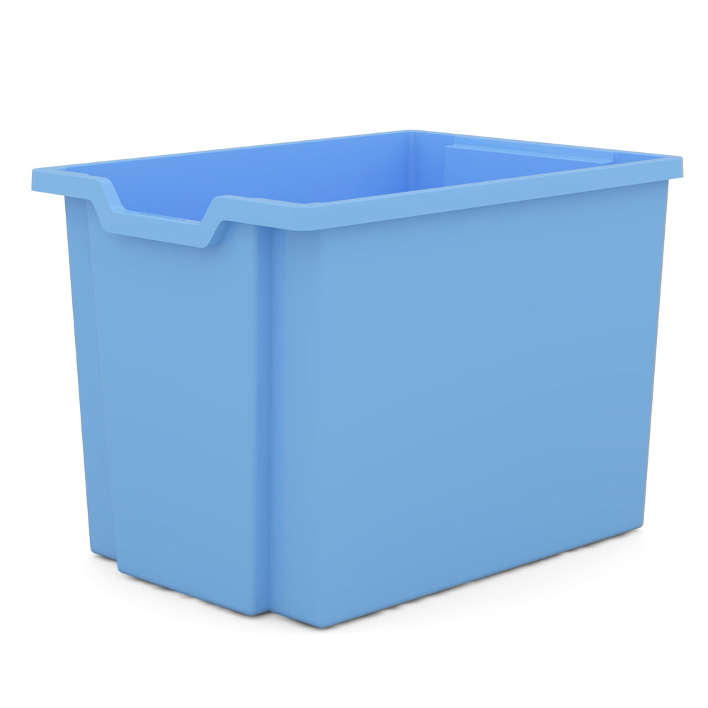 SINGLE - Gratnells Jumbo 30 Litre Storage Tray-Gratnells-Cornflower Blue-GR30P5CORS-Plastic Box Shop