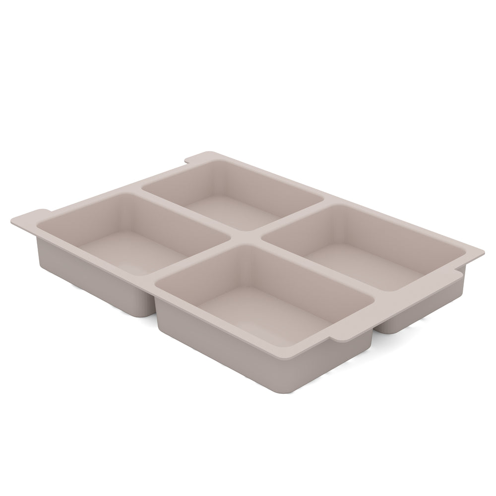 Pack of 6 - 4 Section moulded Insert-Gratnells-Plastic Box Shop