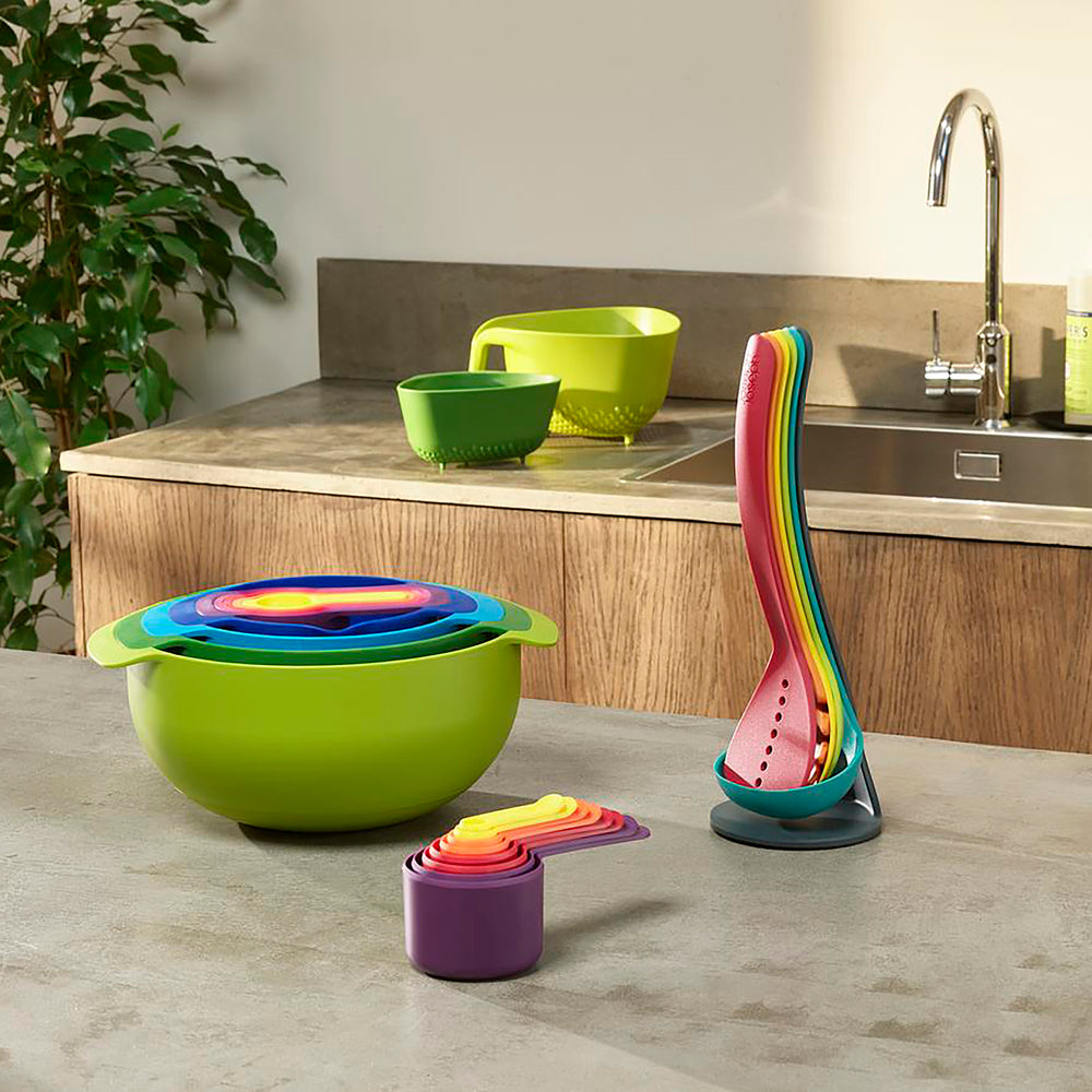 Nest Measures (Multi Colour)-Joseph Joseph-Plastic Box Shop