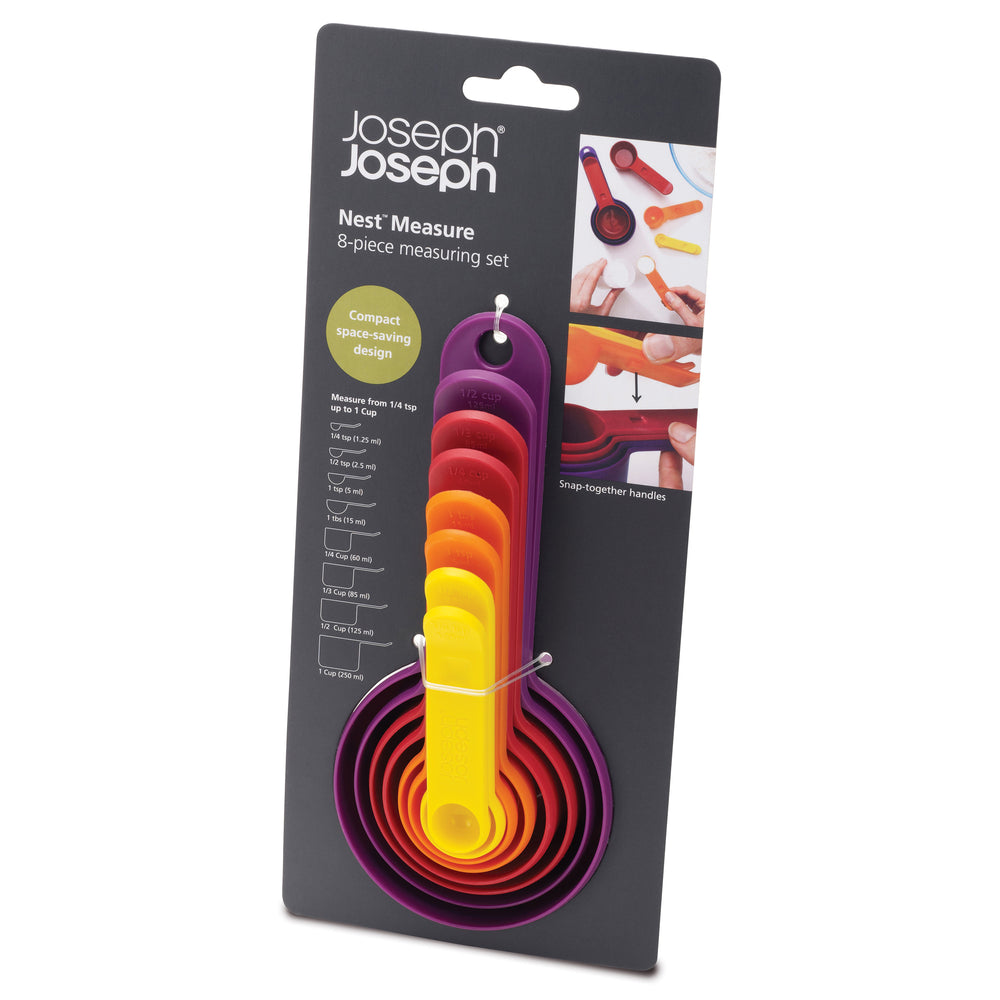 Nest Measures (Multi Colour)-Joseph Joseph-Plastic Box Shop