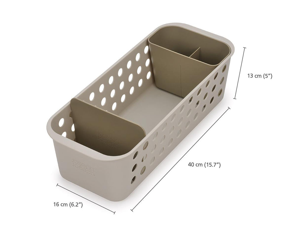 EasyStore Slimline Storage Basket-Joseph Joseph-Plastic Box Shop