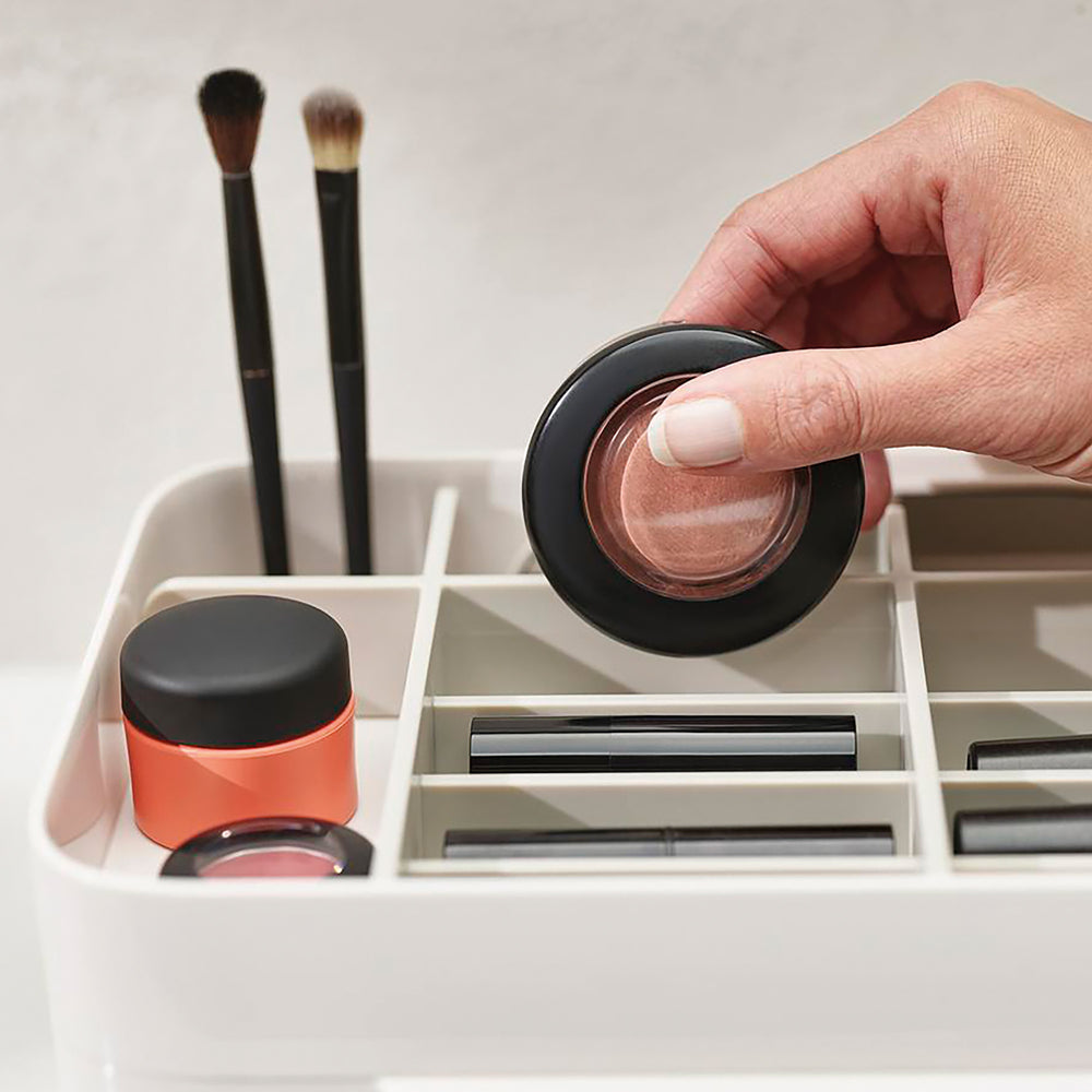 Viva Large Organiser with Mirror-Joseph Joseph-Plastic Box Shop